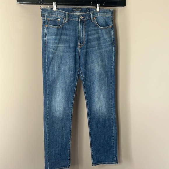 Lucky Brand jeans Men’s 410 athletic slim size 36X32 - Picture 1 of 8